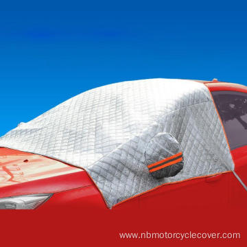 PEbubble magnetic car snow cover for front windshield